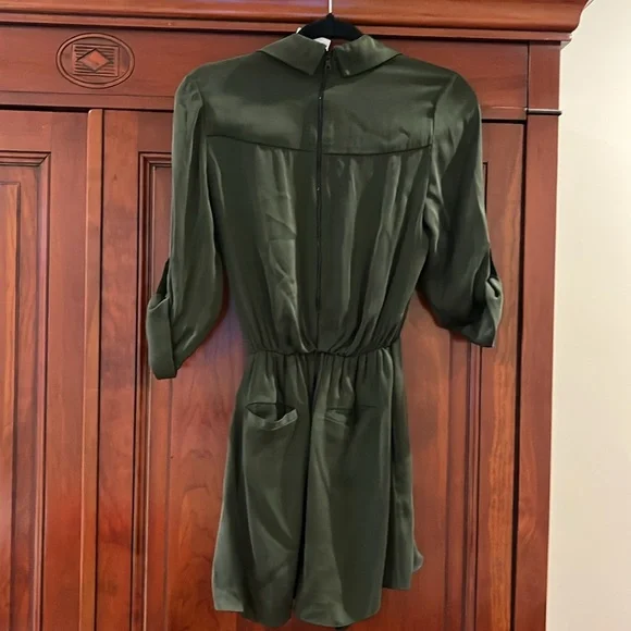 Alice & Olivia silk romper